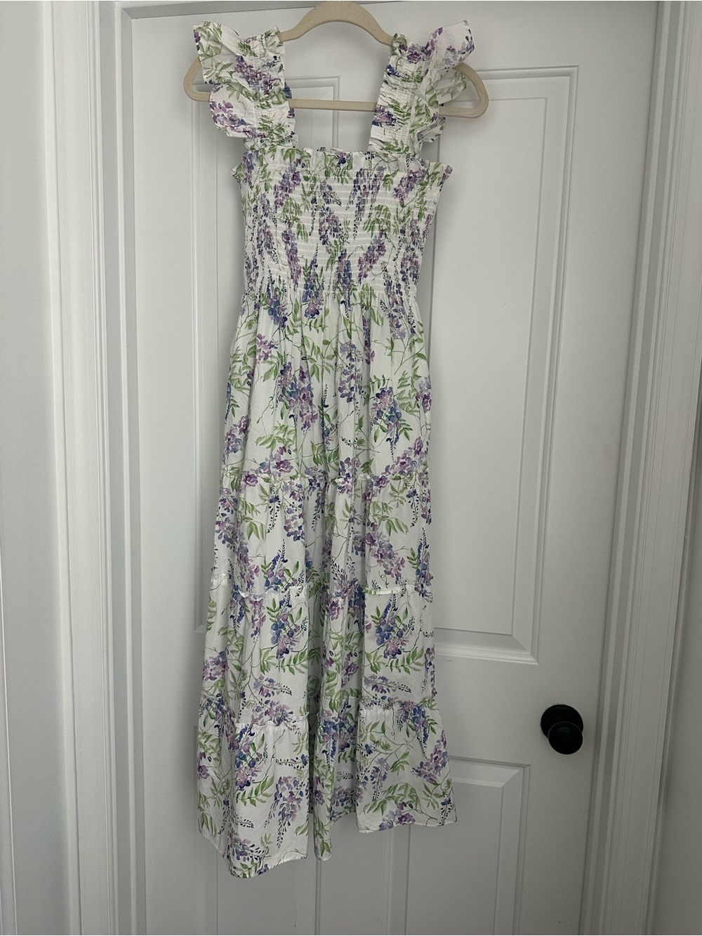 Hill House Home Ellie Nap Dress Wisteria Small like new 100% cotton